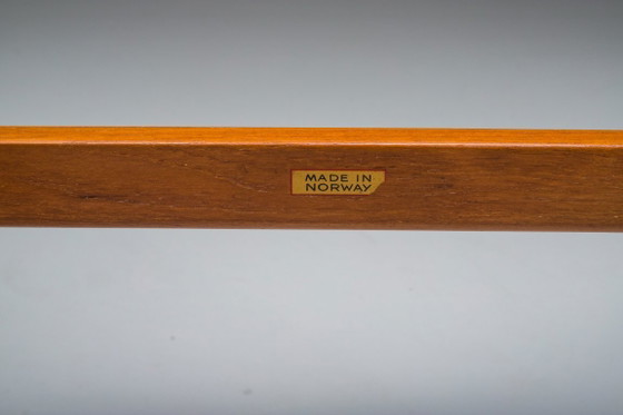 Image 1 of Tavolino in teak di metà secolo, disegnato da Fredrik A. Kayser per Vatne, Norvegia, anni '60.