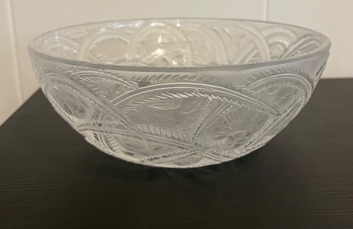 Lalique crystal bowl
