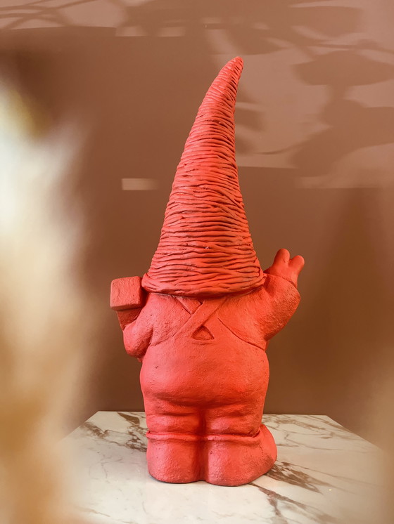Image 1 of Statue de gnome en plâtre