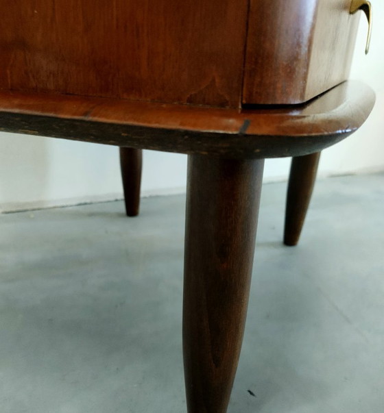 Image 1 of Vintage set of classic bedside tables from the 1950s/60s.