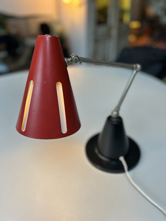 Image 1 of Lampe vintage Hala Zeist modèle 7 série H. Busquet Sun.