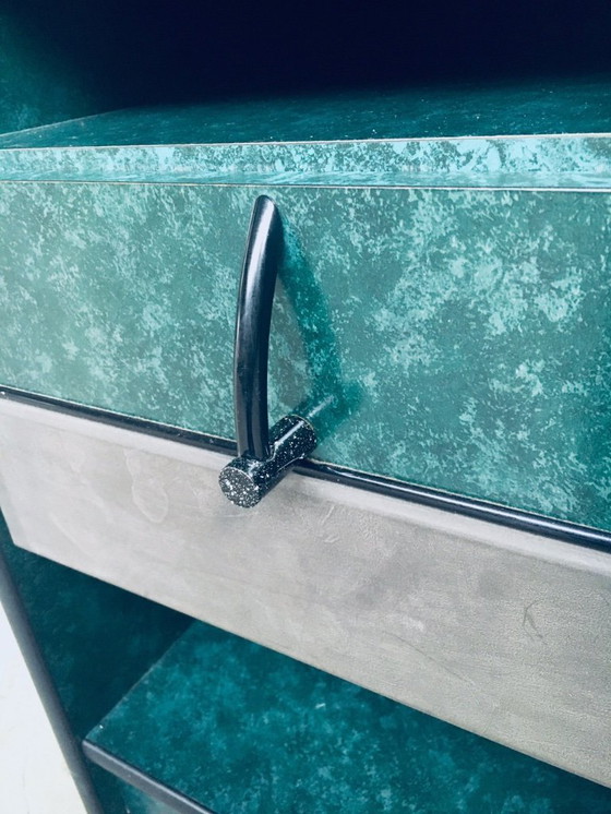 Image 1 of Kleiner Computertisch im Memphis-Stil von Gautier, Frankreich 1985