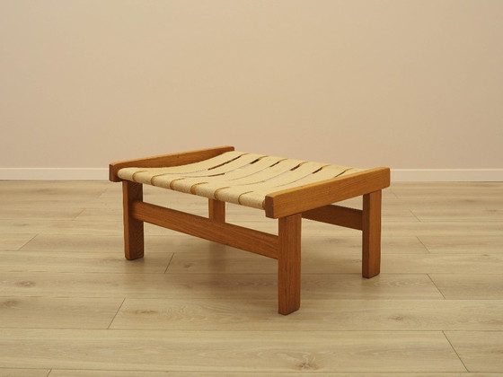 Image 1 of Taburete de roble, diseño danés, década de 1960, fabricado en Dinamarca.