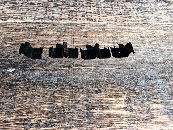 Image 1 of Mensola da parete modulare WHB, divisibile anche separatamente, impiallacciatura in teak