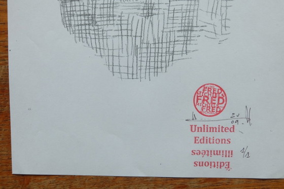 John Baldessari - Litografia digitale firmata a mano, 20 x 30 cm 1/1 – Litografie e stampe, Carta (photo 4 of 6)