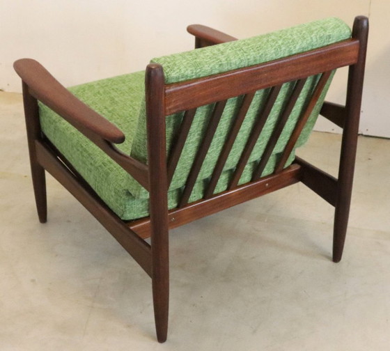 Image 1 of Vintage fauteuil stoel nieuw gestoffeerd 'Rozendaal' 