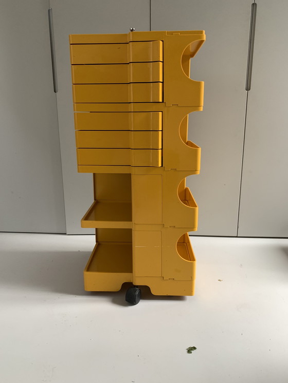 Image 1 of Boby Trolley Joe Colombo Giallo, Extra Alto