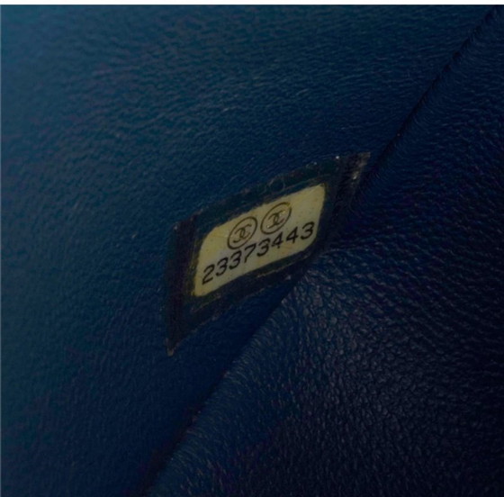 Image 1 of Borsa CHANEL Timeless/Classique in Cuir Bleu - 103394