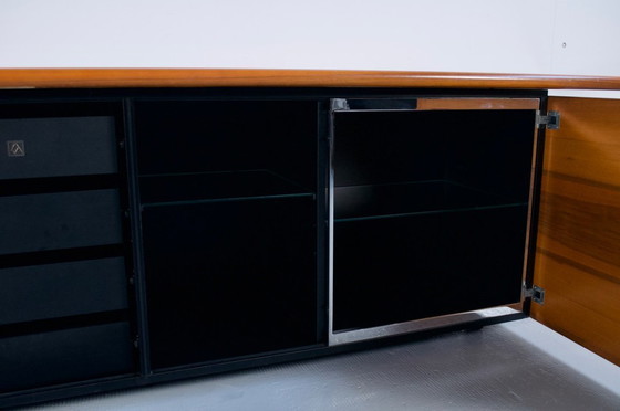 Image 1 of SHERATON SIDEBOARD GIOTTO STOPPINO & LODOVICO ACERBIS EXOTIC WOOD ACERBIS PUBLISHER 1977