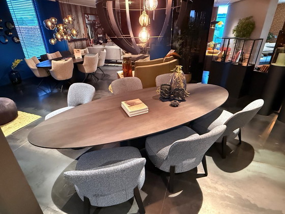 Image 1 of Mesa Buda Passe Partout y 6 sillas bajas de comedor (ahora con un 45% de descuento)