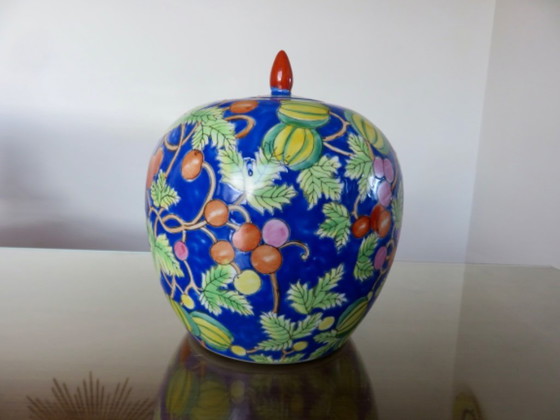 Image 1 of Chinese porcelain ginger jar, early 20th century