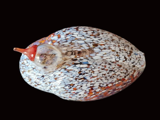 Image 1 of Kosta Boda - Large size bird by Bertil Vallien - 18.5 cm