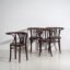 Sedie antiche Thonet con braccioli (c.1920). Set di 4 pezzi #3 – Poltrone (photo 10 of 40)
