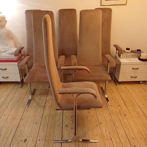 6 chaises Pieff Worcestershire England 