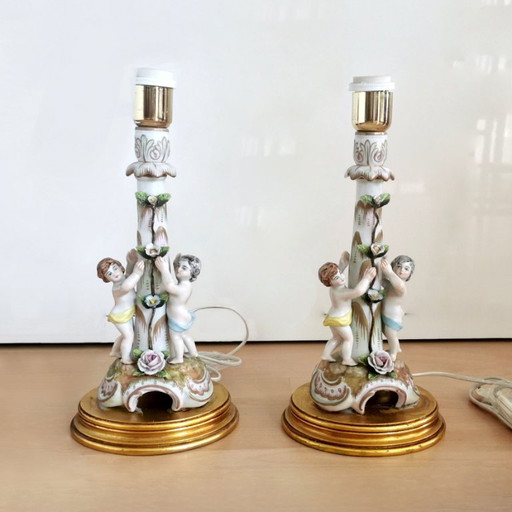 PORCELAIN TABLE LAMPS
