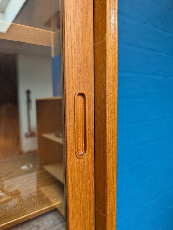 Image 1 of Vintage display cabinet from the 1960s, Danish design, Hundevad