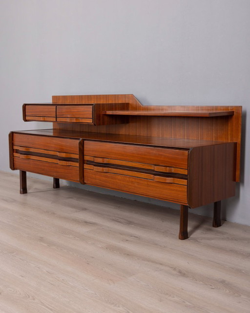 Vintage 1960s Sideboard Designed by Gianfranco Frattini for La Permanente Mobili Cantù