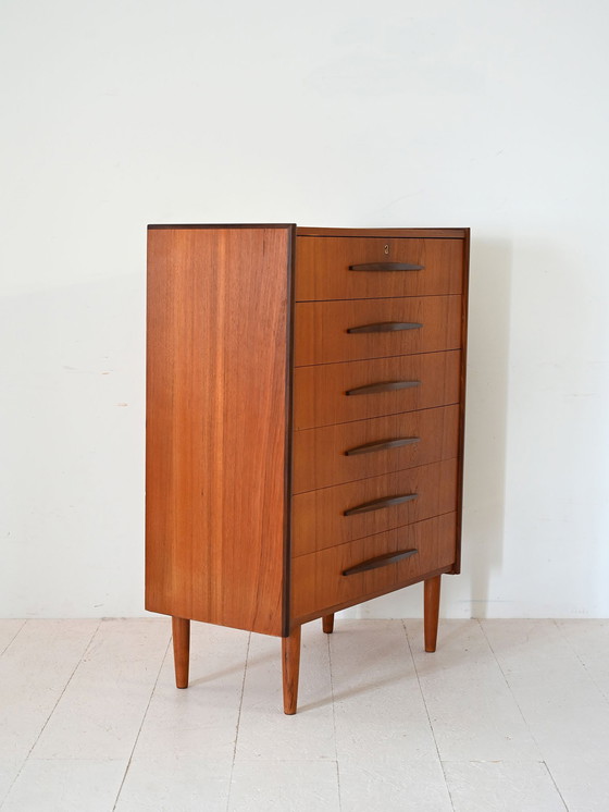 Image 1 of Commode scandinave en teck, années 1960