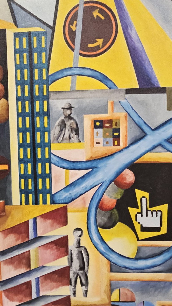 Image 1 of Dipinto ad olio originale – H. van den Broeck (1994)