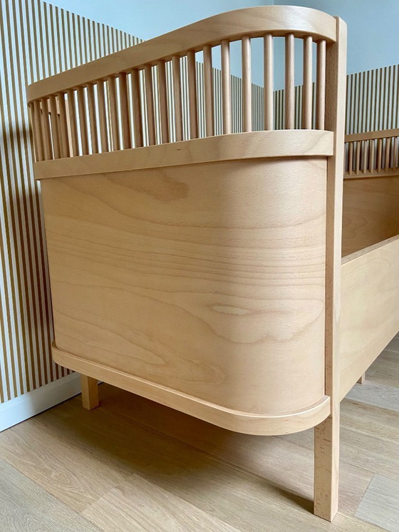 Image 1 of Sebra baby & junior meegroeibed wooden edition