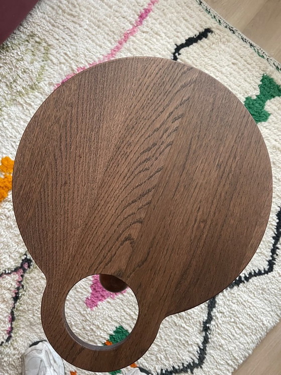 Pode Bottle Stool in noce NUOVO – Tavolini, Legno (photo 4 of 8)