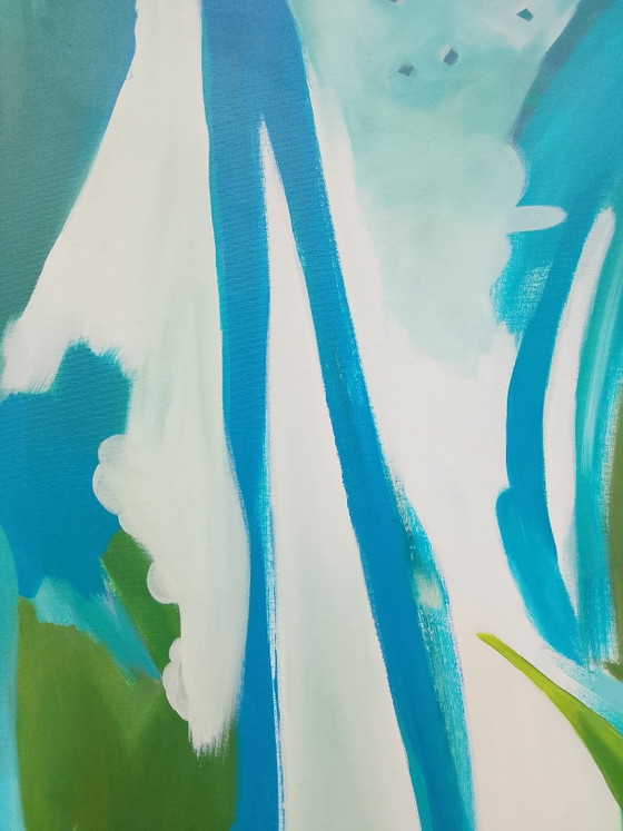 Acrylic Painting #Verde 150x100cm – joart, Paintings & Drawings, Canvas (photo 14 of 15)