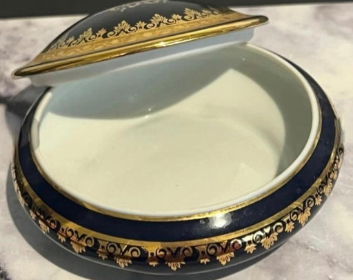 Dose aus Limoges-Porzellan