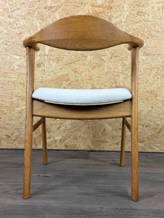 Chaise en Chêne des Années 60 70 Chaise de Salle à Manger Fauteuil d'Erik Kirkegaard Modèle 49 (photo 12 of 18)