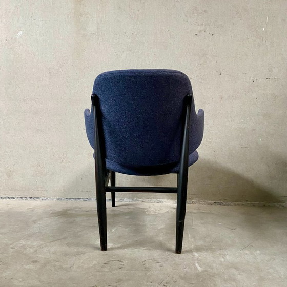 Image 1 of Fauteuil Shell LB Kofod Larsen pour Christensen & Larsen, Danemark 1950