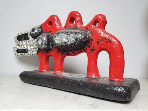 Kaj-Ficaja Papier Mâché Sculpture (1959) (Ref 4085)