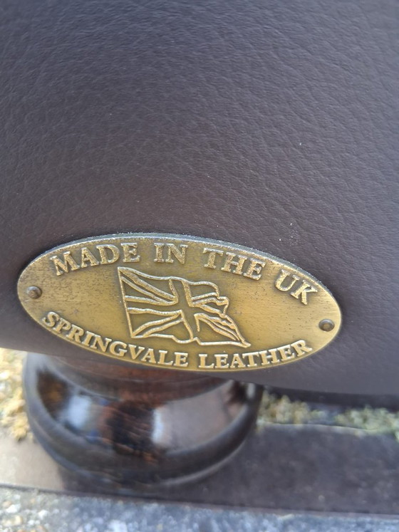 Set di divani Chesterfield di Springvale 3+1+1 – Sofà, Wood, Leather (photo 7 of 7)