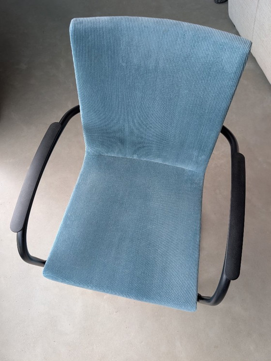 6x Gispen Today 412 RH Stuhl – Esszimmerstühle, Metal, Plastic (photo 3 of 6)