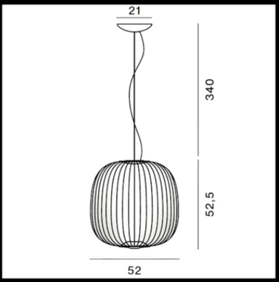 2 Foscarini Spokes Pendelleuchten, Aluminium, Gold (Foto 4 von 5)