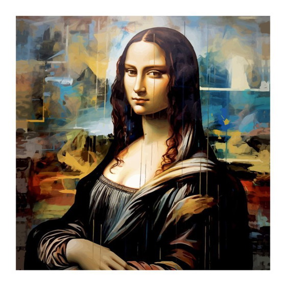 Image 1 of Alberto Ricardo - Monna Lisa - Tela dell'artista
