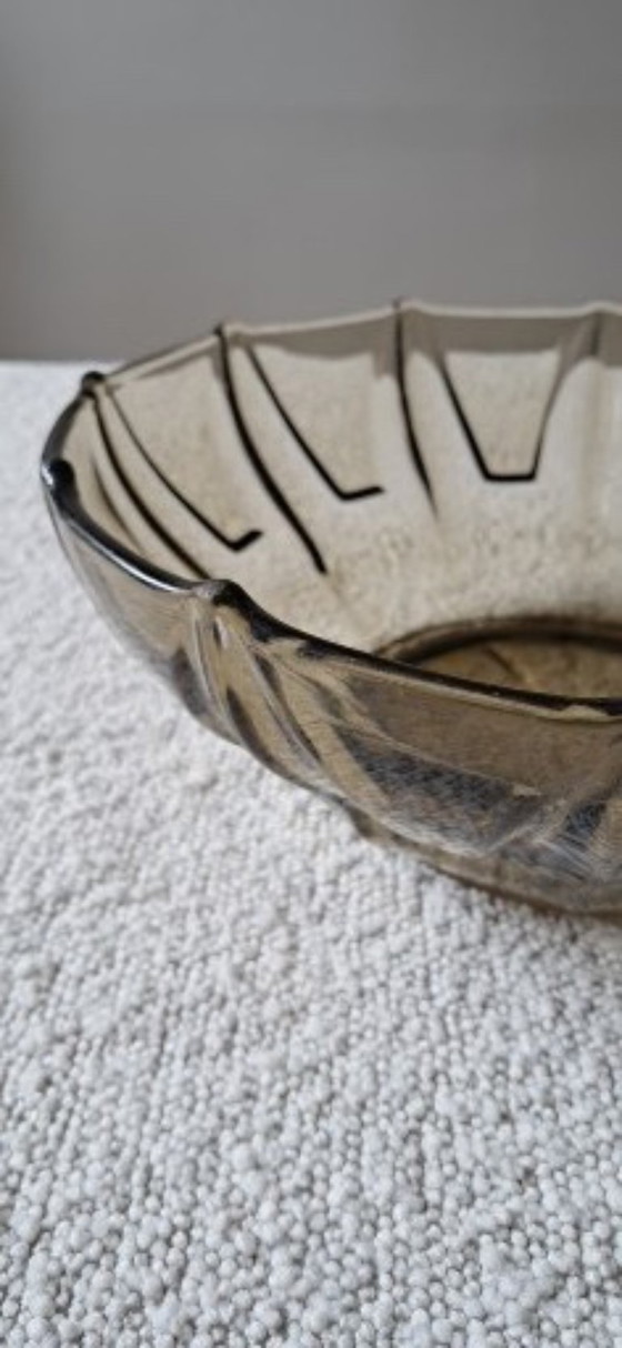 Image 1 of Ciotola da insalata vintage color grigio fumo