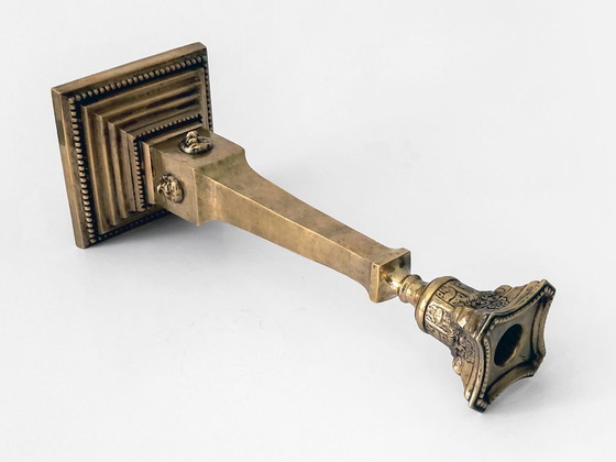 Victorian Style Candlestick Set – Candle holders, Brass, Metal (photo 10 of 11)