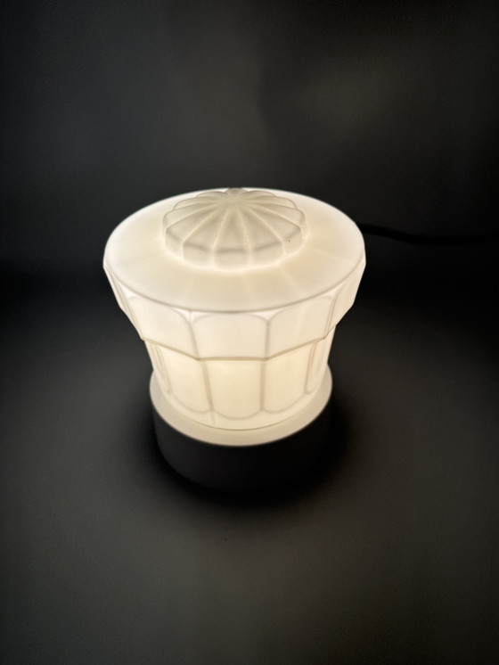 Image 1 of Thabur plafondlamp in crème glas