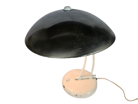Image 1 of VEB Leuchten | East-Germany | Table Lamp | Bauhaus Style | Marianne Brandt Style UFO Lamp | 50's