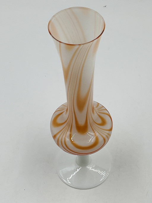 Vaso opalino arancione 