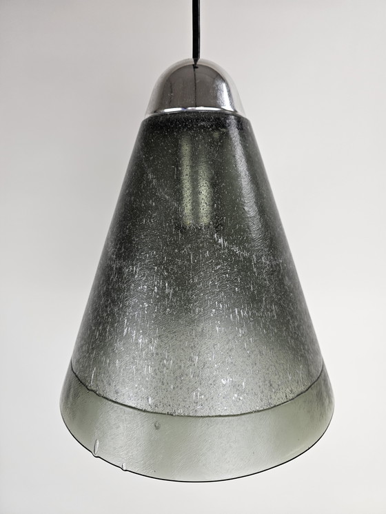 Image 1 of Lámpara colgante gruesa antracita living glass Peill & Putzler