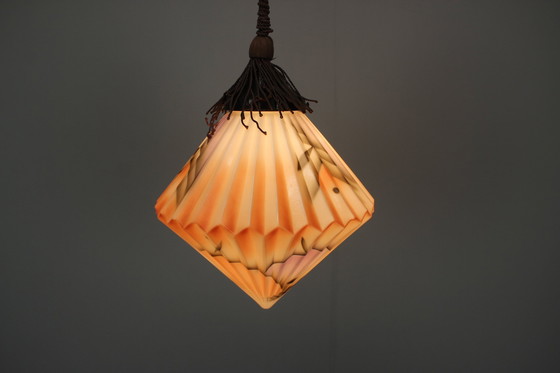 Image 1 of Art Deco Chandelier, 1910s