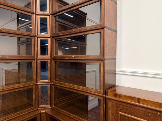 Libreria angolare classica stile inglese Globe Wernicke – Librerie, Vetro, Metallo (photo 9 of 20)