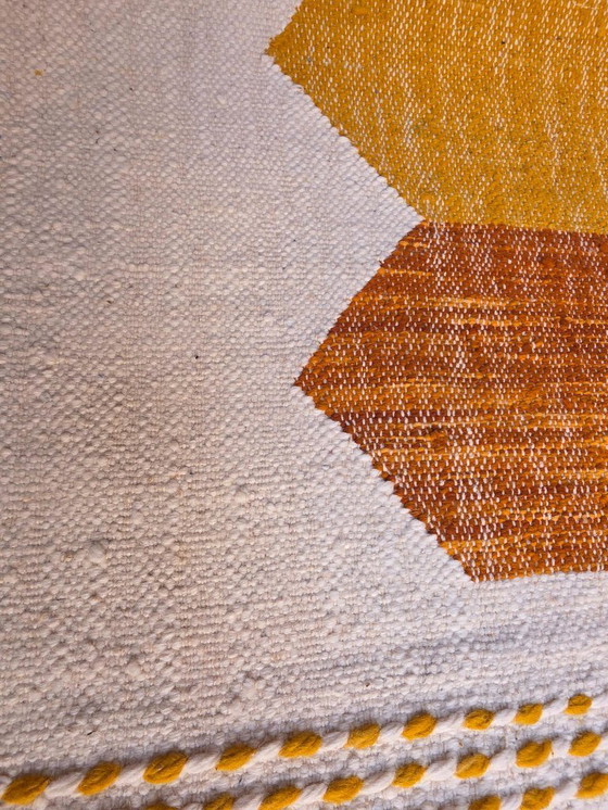 Image 1 of Tappeto marocchino Kilim a tessitura piatta 150 x 100 cm