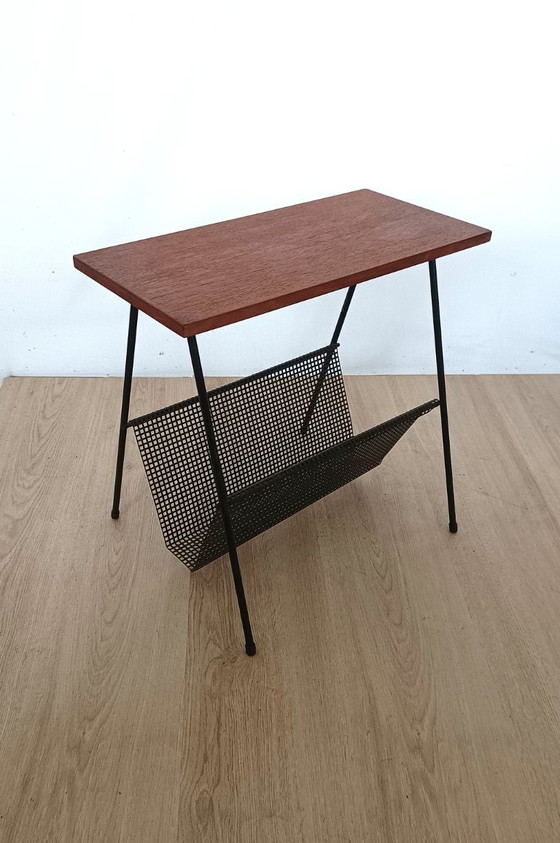 Image 1 of Pilastro Bijzettafel met lectuurbak 