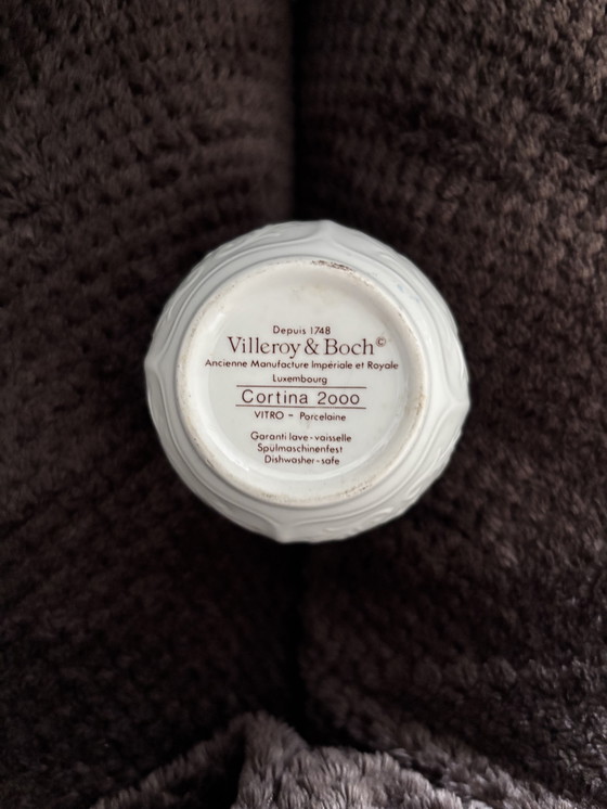 Image 1 of miniature vase by Villeroy & Boch from the Cortina 2000 collection