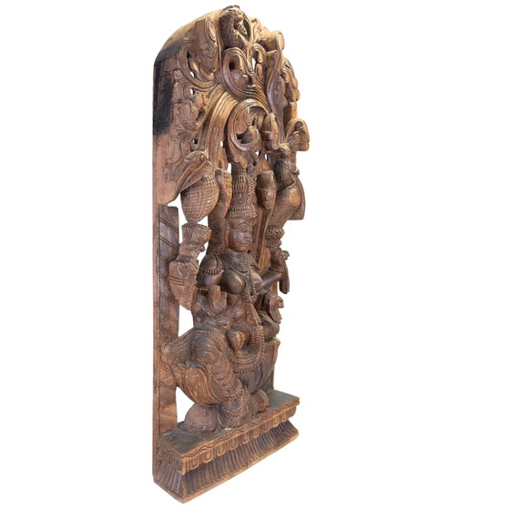 Zuid-Indisch Meenakshi Paneel – Wanddecoratie (photo 8 of 10)
