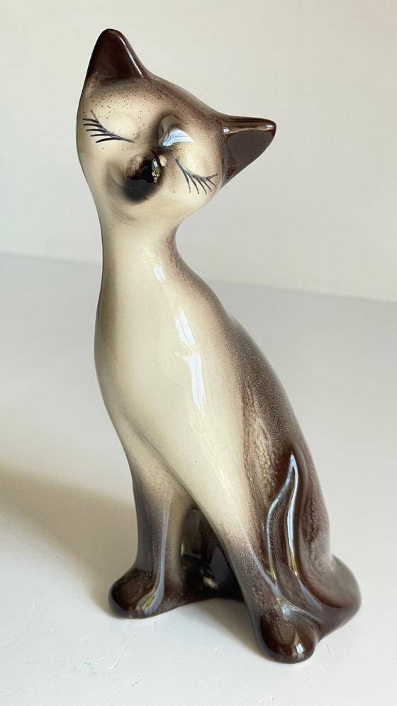 Image 1 of Vintage Ceramic Cat
