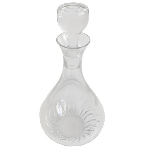 Verre de carafe en cristal vintage