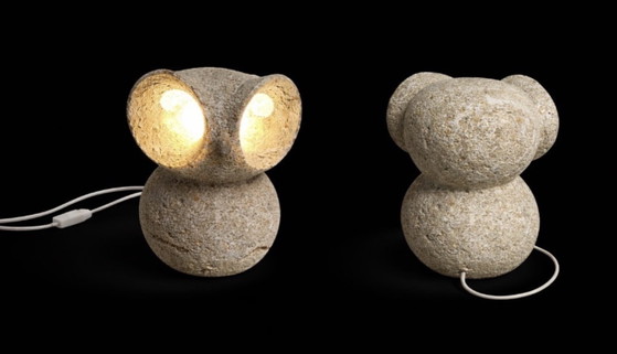 Image 1 of Lamp Owl Gerard Asnault