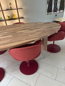Pilat &Pilat massief noten houten tafel